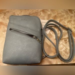 Blue bag with many pockets!